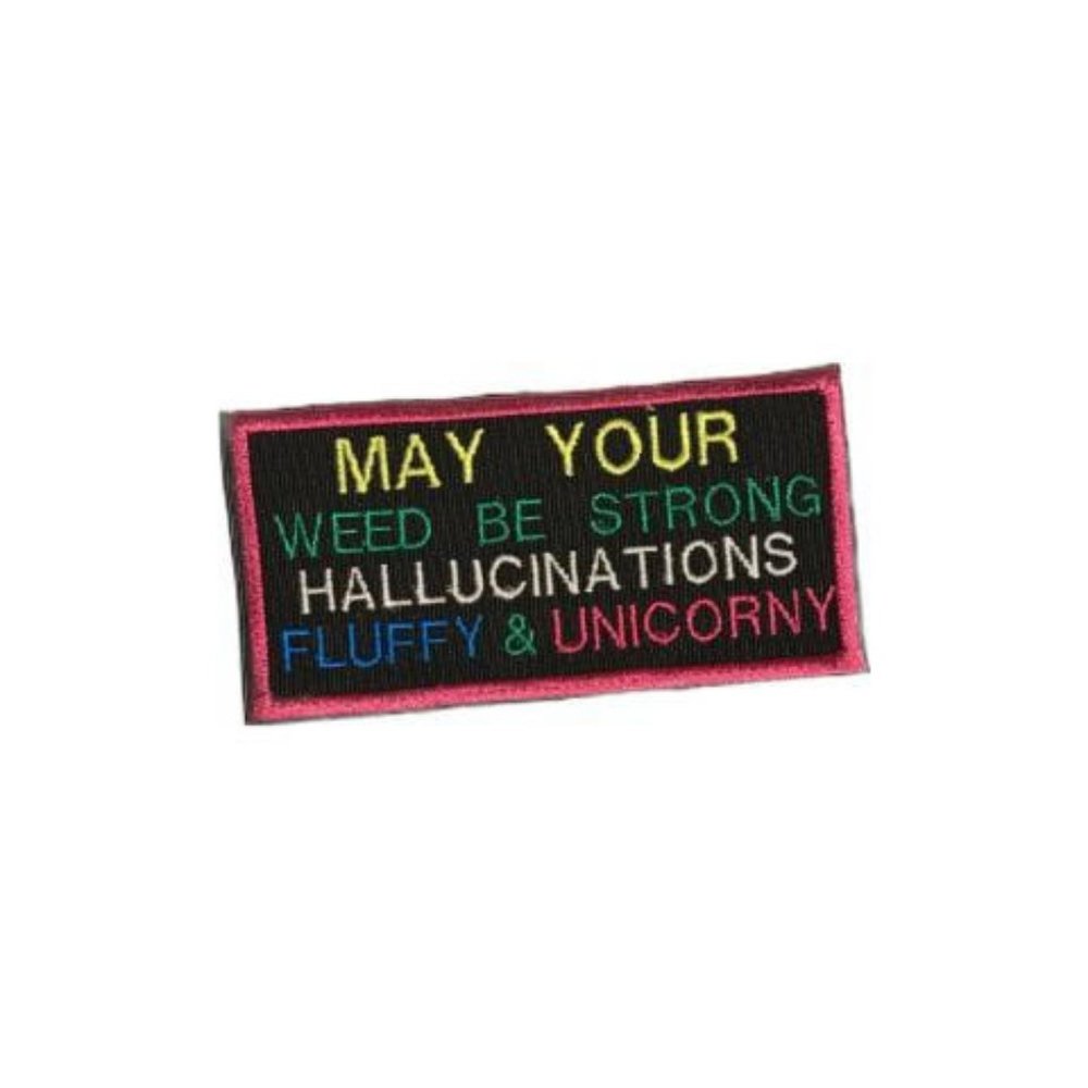 Funny Embroidered Emblem/Patch unicorny